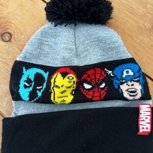 Marvel Superhero Beanie with Pom Pom